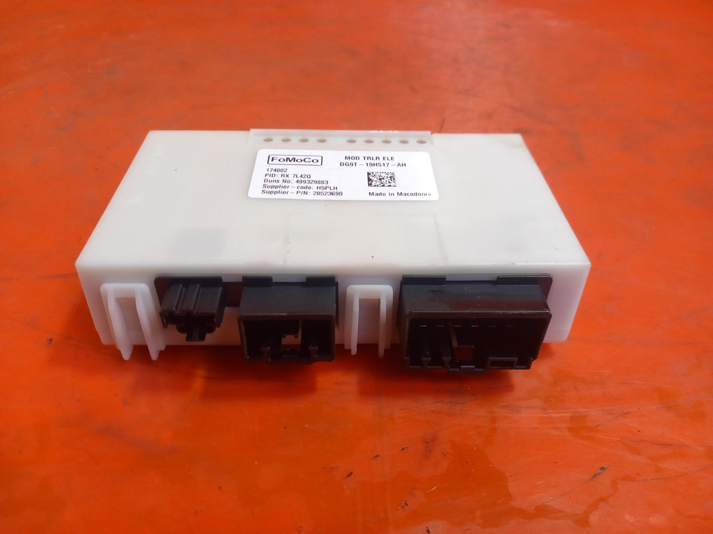 2017 Ford Ranger Wildtrak Trailer Brake Control Module DG9T-19H517-AH A401 - Image 2