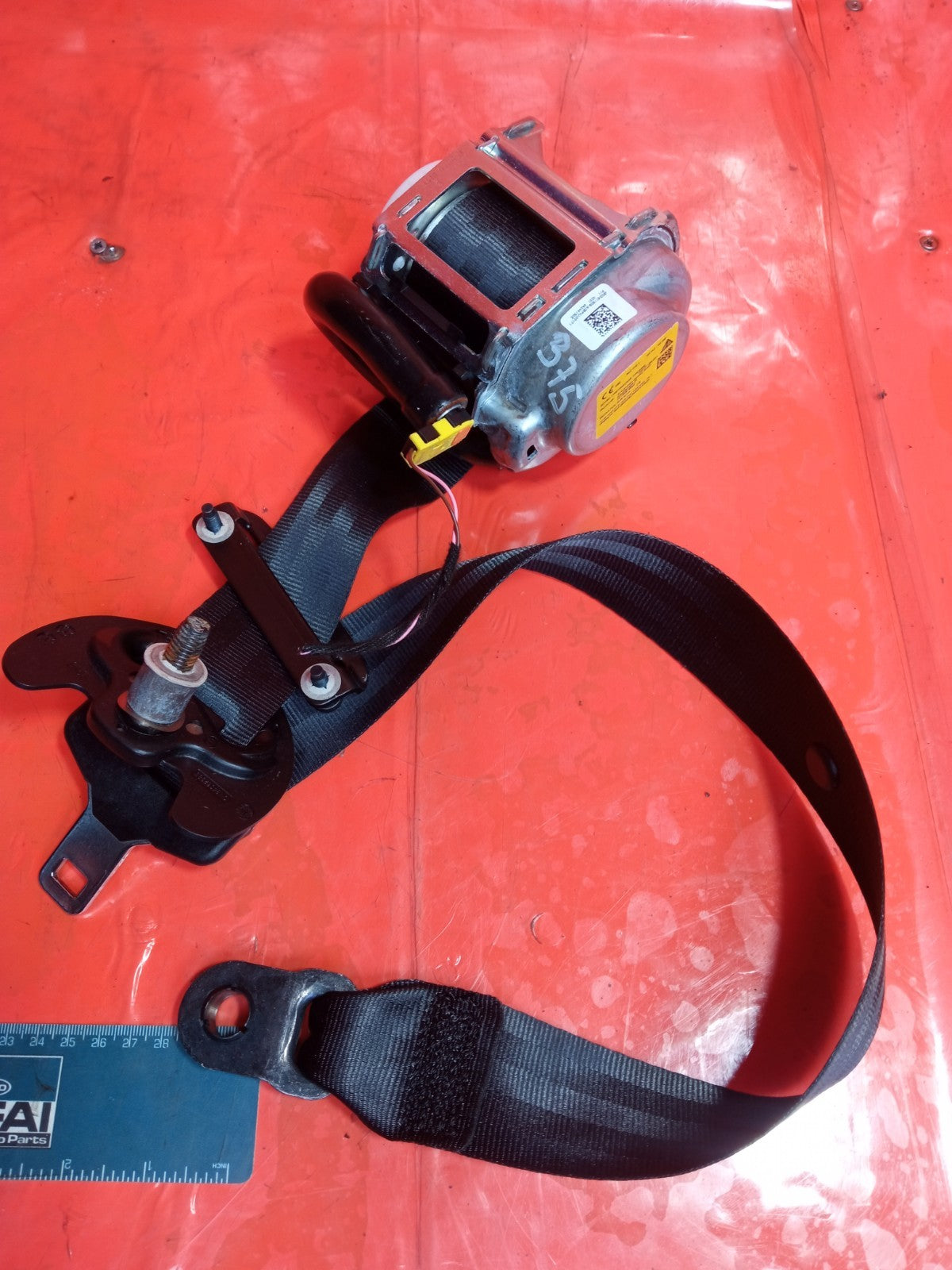 ✅Jaguar I-Pace Ev400 X590 2020 Front Left Seat Belt J9D3611B09AC8PVJ Warranty - Image 1