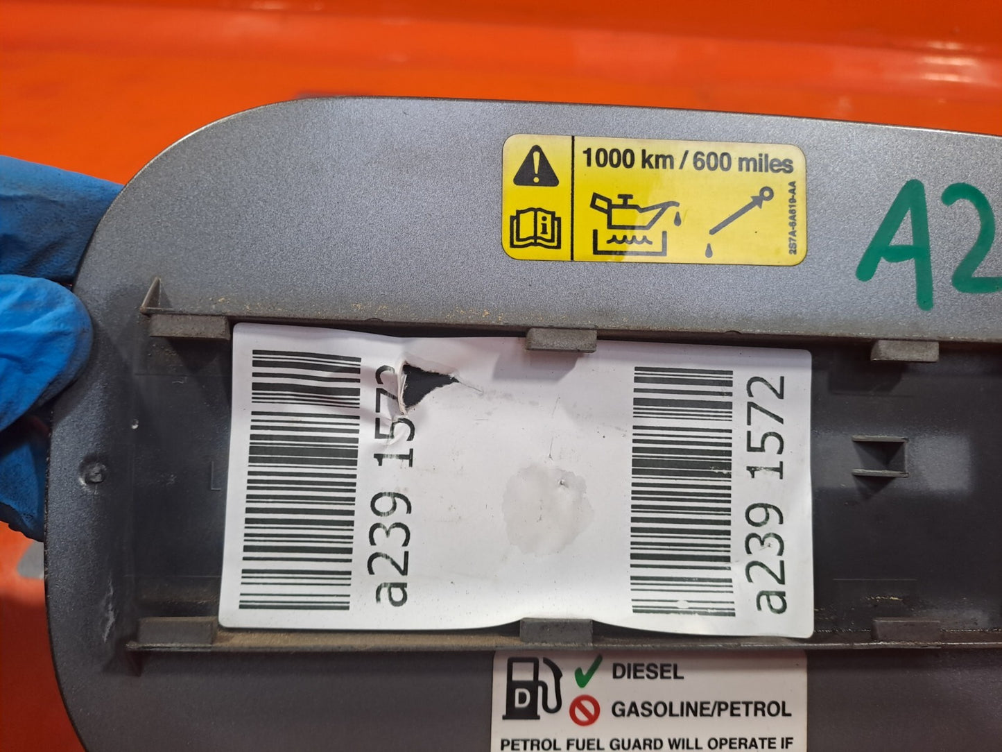 ✅2011 LAND ROVER DISCOVERY 4 L319 3.0D FUEL FILLER FLAP COVER 2S7A-6A619-AA A239 - Image 10