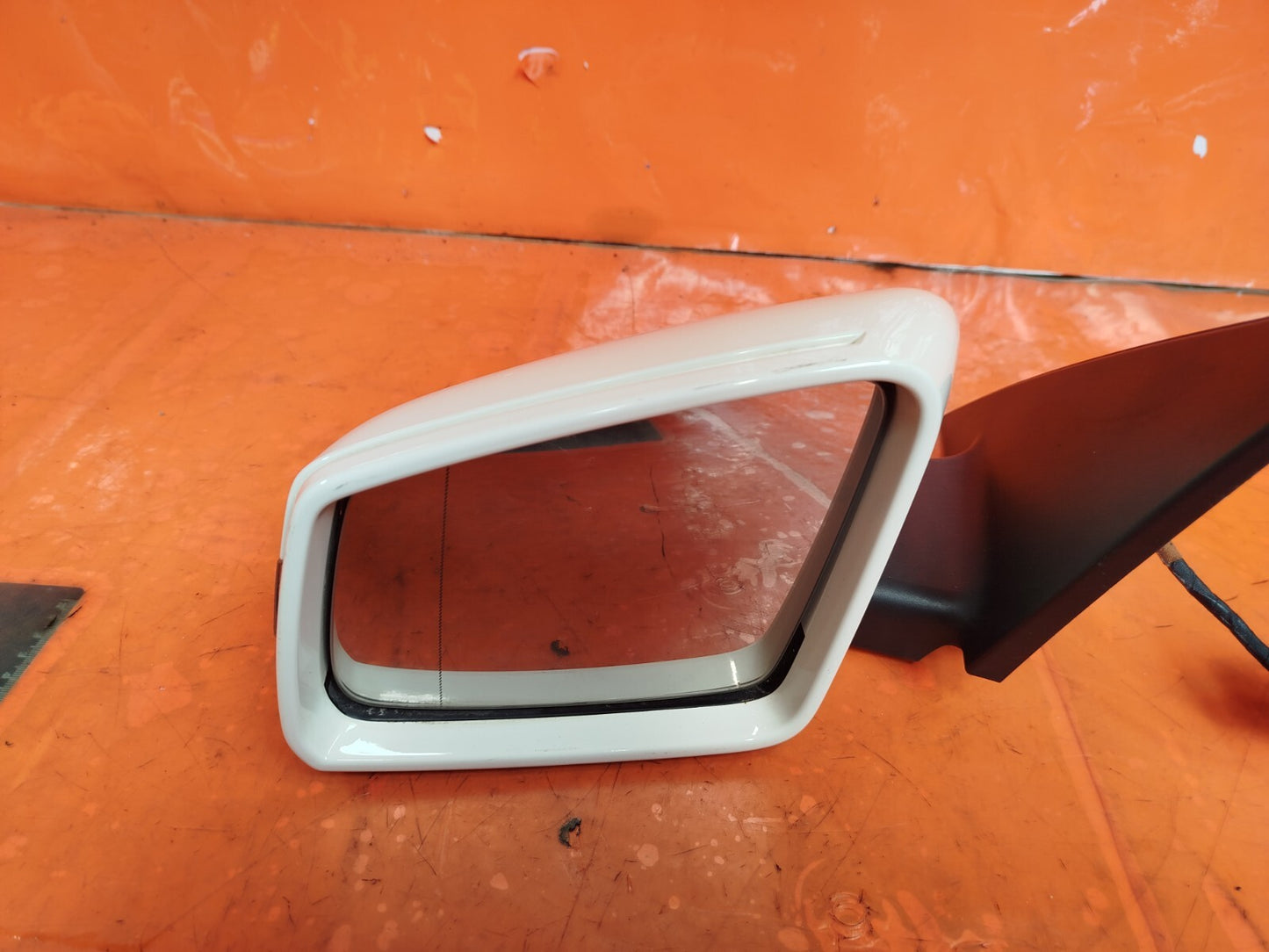 ✅2011 MERCEDES C CLASS W204 FRONT LEFT WING MIRROR PF WHITE 650 + WARRANTY - Image 7