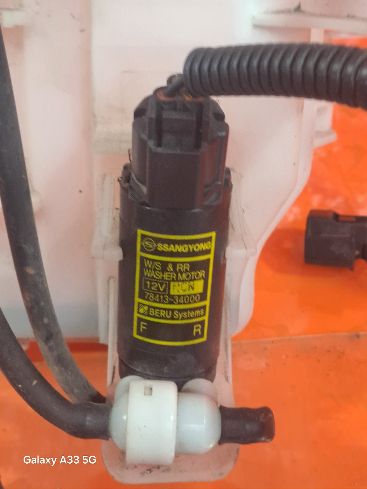 ✅2018 SSANGYONG KORANDO LE WINDSCREEN WASHER BOTTLE TANK RESERVOIR 76410-34002 - Image 6