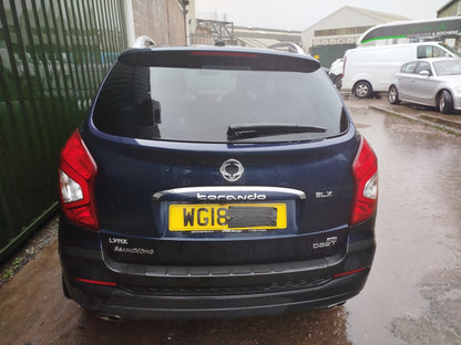 ✅SSANGYONG KORANDO ELX 2.2 DIESEL 2018 TAILGATE BARE BLUE Warranty A329 - Image 1
