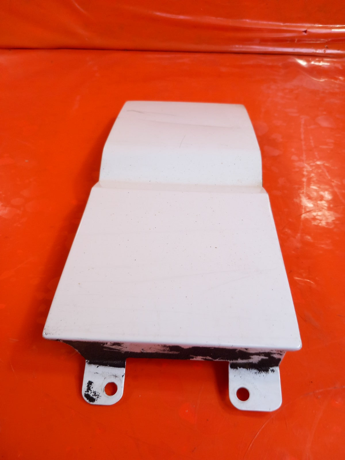 2021 VW Transporter T30 Fuel Filler Flap 7E0853289 White B9A Warranty A410 - Image 3