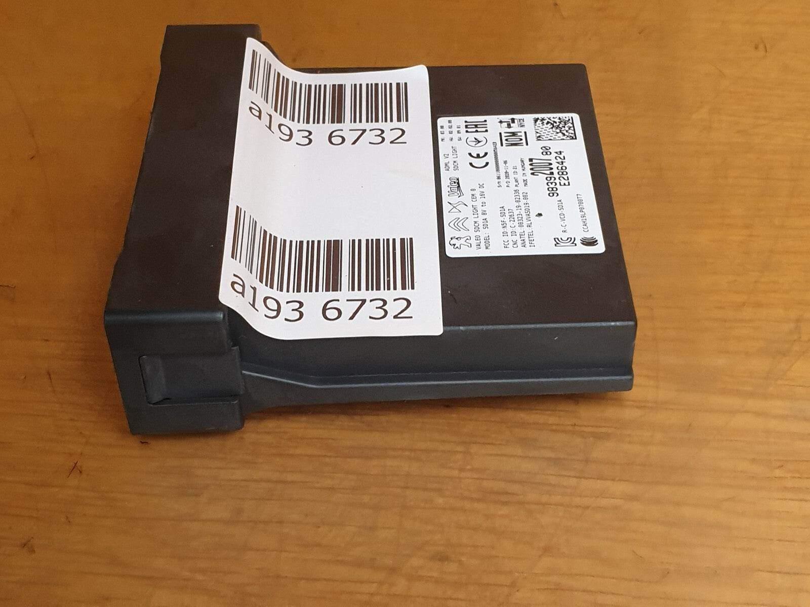 ✅PEUGEOT 2008 MK2 GT EV ELECTRIC 2020 SDCD LIGHT CONTROL MODULE UNIT ECU A193 - Image 5