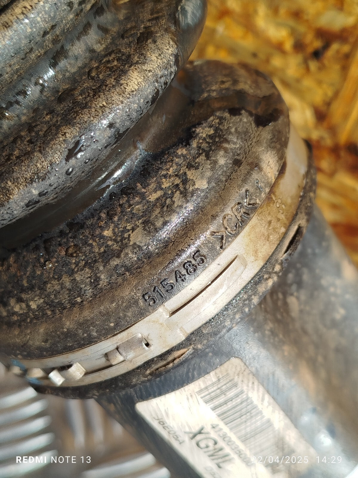 ✅SSANGYONG TIVOLI Elx 1.6 DIESEL 2016 FRONT LEFT MANUAL DRIVESHAFT 41300-35000 - Image 12
