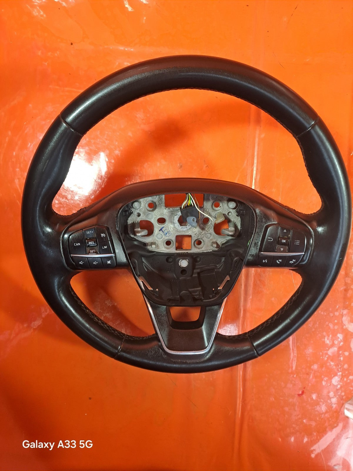 ✅FORD TRANSIT CUSTOM 2.0 DIESEL 2023 MULTIFUNCTION STEERING WHEEL JK213600GC3ZHE - Image 4