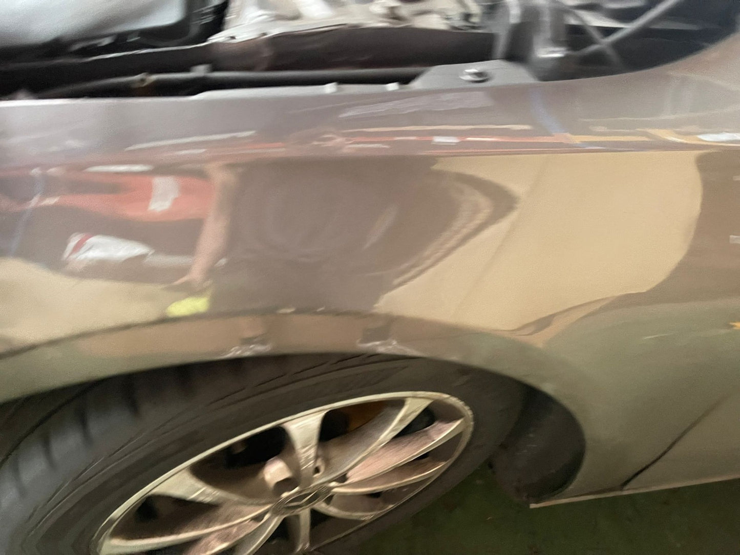 ✅MERCEDES A180D SPORT W177 1.5 DIESEL 2018 FRONT LEFT WING PANEL GREY Scratches - Image 3