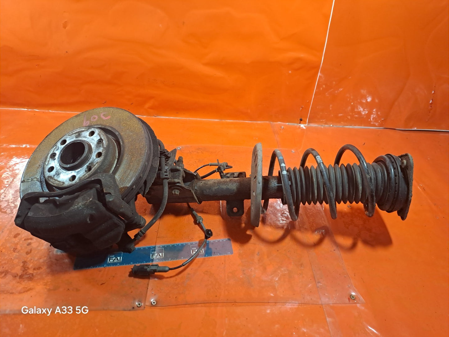 ✅2019 PEUGEOT 308 MK2 SUSPENSION LEG FRONT RIGHT 9807791380 + WARRANTY A309 - Image 7