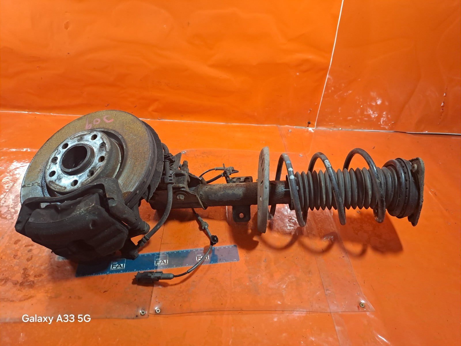 ✅2019 PEUGEOT 308 MK2 SUSPENSION LEG FRONT RIGHT 9807791380 + WARRANTY A309 - Image 7