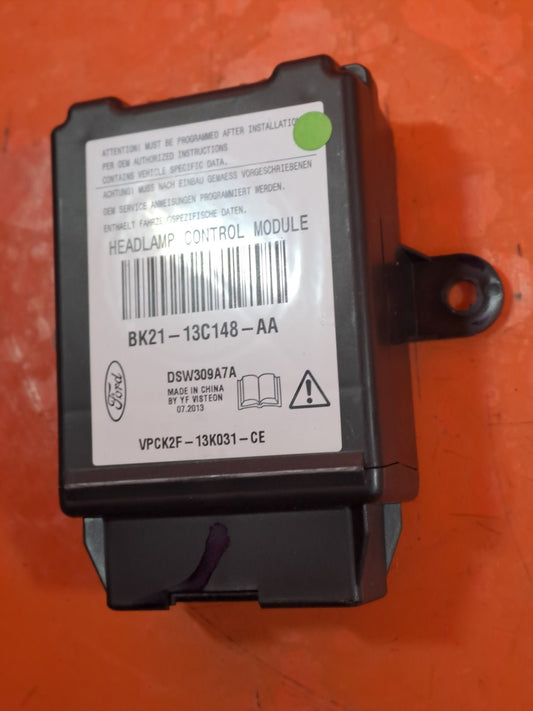 ✅FORD TRANSIT CUSTOM 2.2 DIESEL 2013 HEADLIGHT CONTROL MODULE BK2113C148AA A350 - Image 2