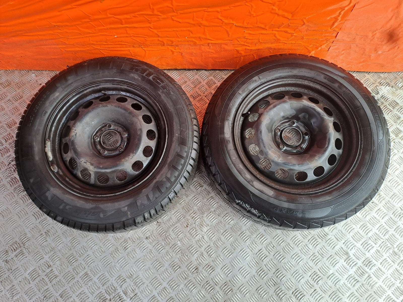 ✅Ford Transit Custom Steel Wheel with Tyre x2 215/65 R16 5.26 mm + Warranty xAA - Image 1