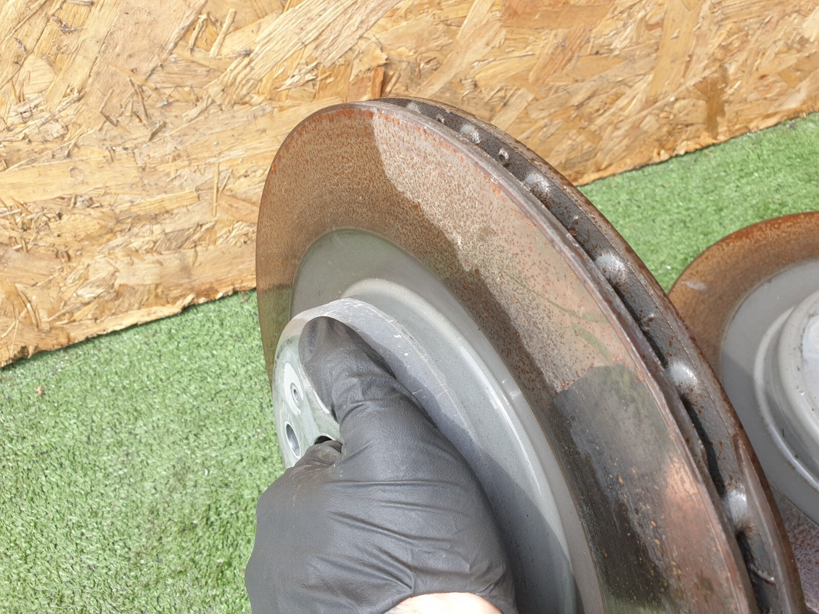 ✅2022 TESLA MODEL Y REAR LEFT & RIGHT BRAKE DISK PAIR + WARRANTY A172 - Image 6