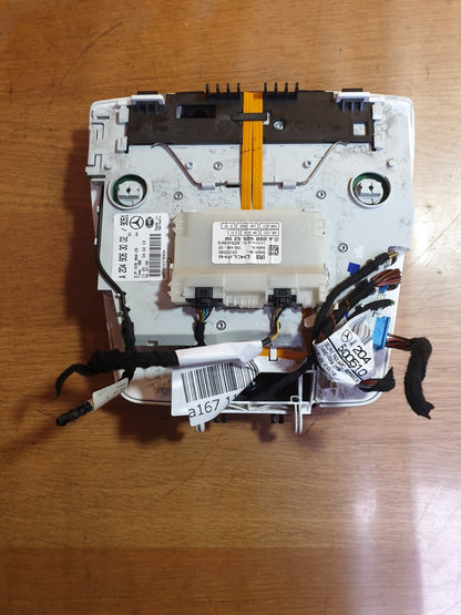 ✅2013 MERCEDES C CLASS W204 FRONT ROOF READING LIGHT A2049063002 + WARRANTY A167 - Image 2