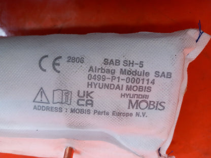 2023 Hyundai I20 Passenger Side Side Front Seat ABag 0499-P1-000114 A180 - Image 12
