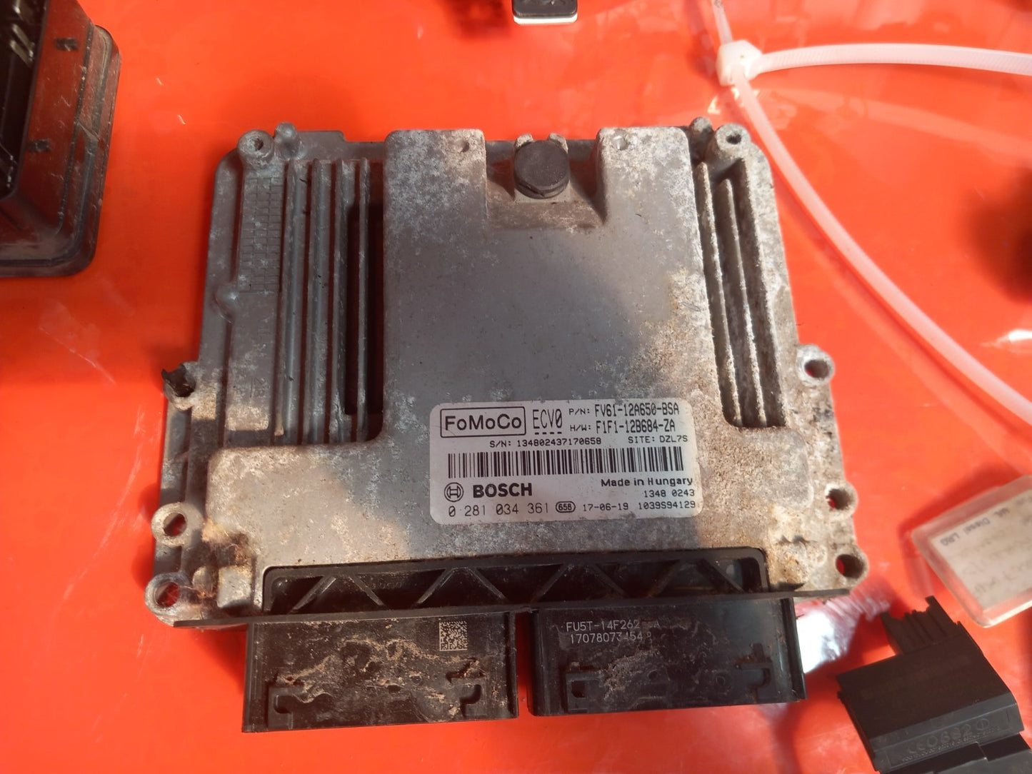 2017 Ford Transit Connect Engine ECU Kit FV61-12A650-BSA Warranty A369 - Image 9