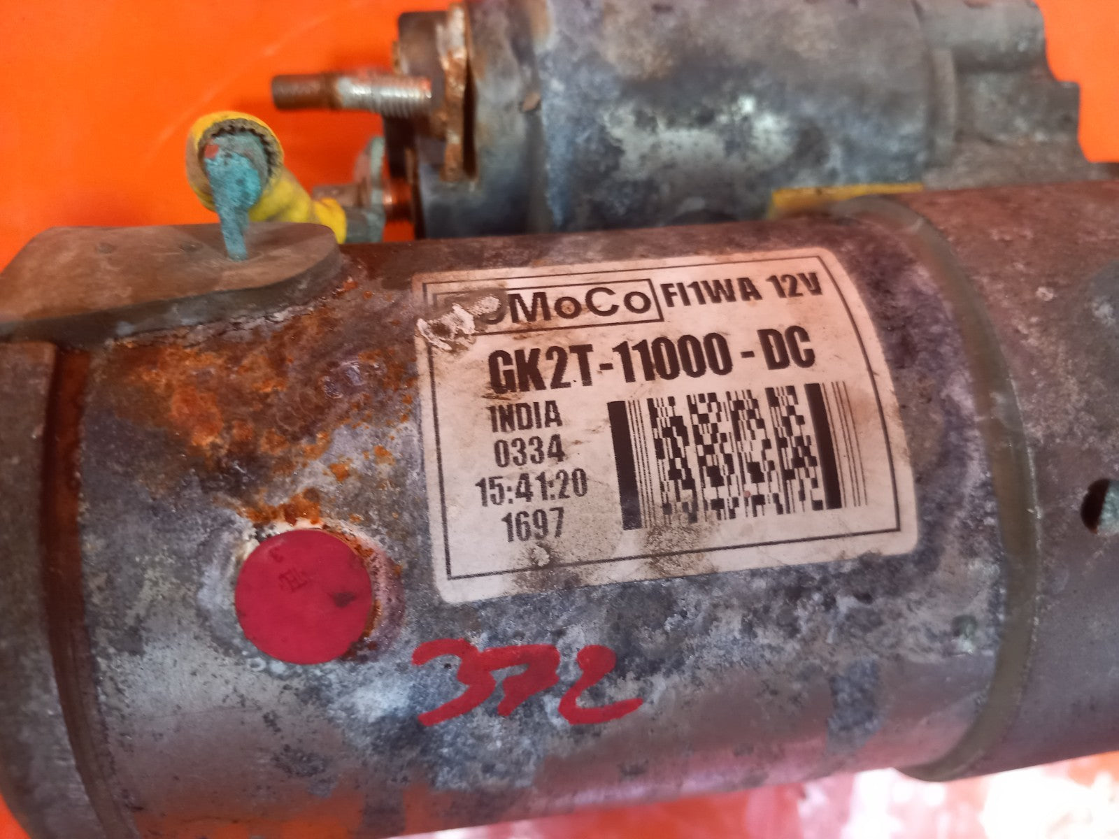 2021 Ford Transit Custom Engine Starter Motor GK2T-11000-DC Warranty A372 - Image 7