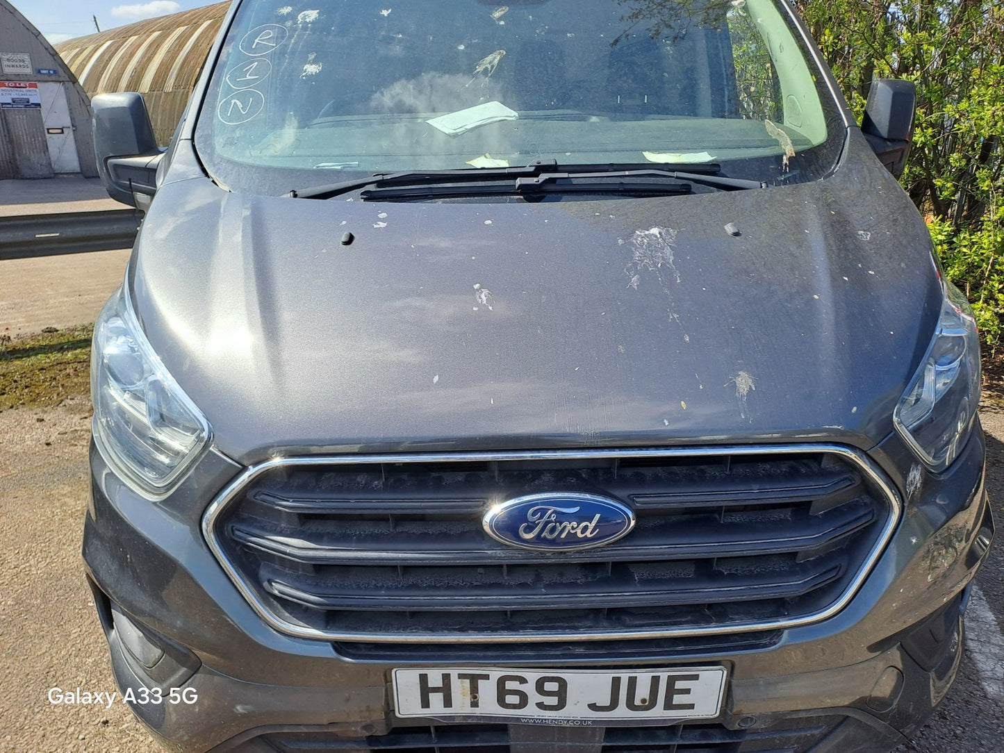 ✅2019 Ford Transit Custom 2.0 Diesel Bonnet Hood Panel Grey + Warranty A383 - Image 1
