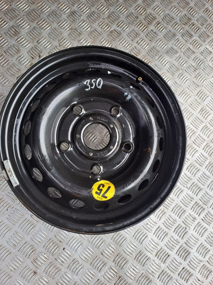 ✅2013 FORD TRANSIT CUSTOM BLACK STEEL WHEEL KK21-1015-CB + WARRANTY A350 - Image 2