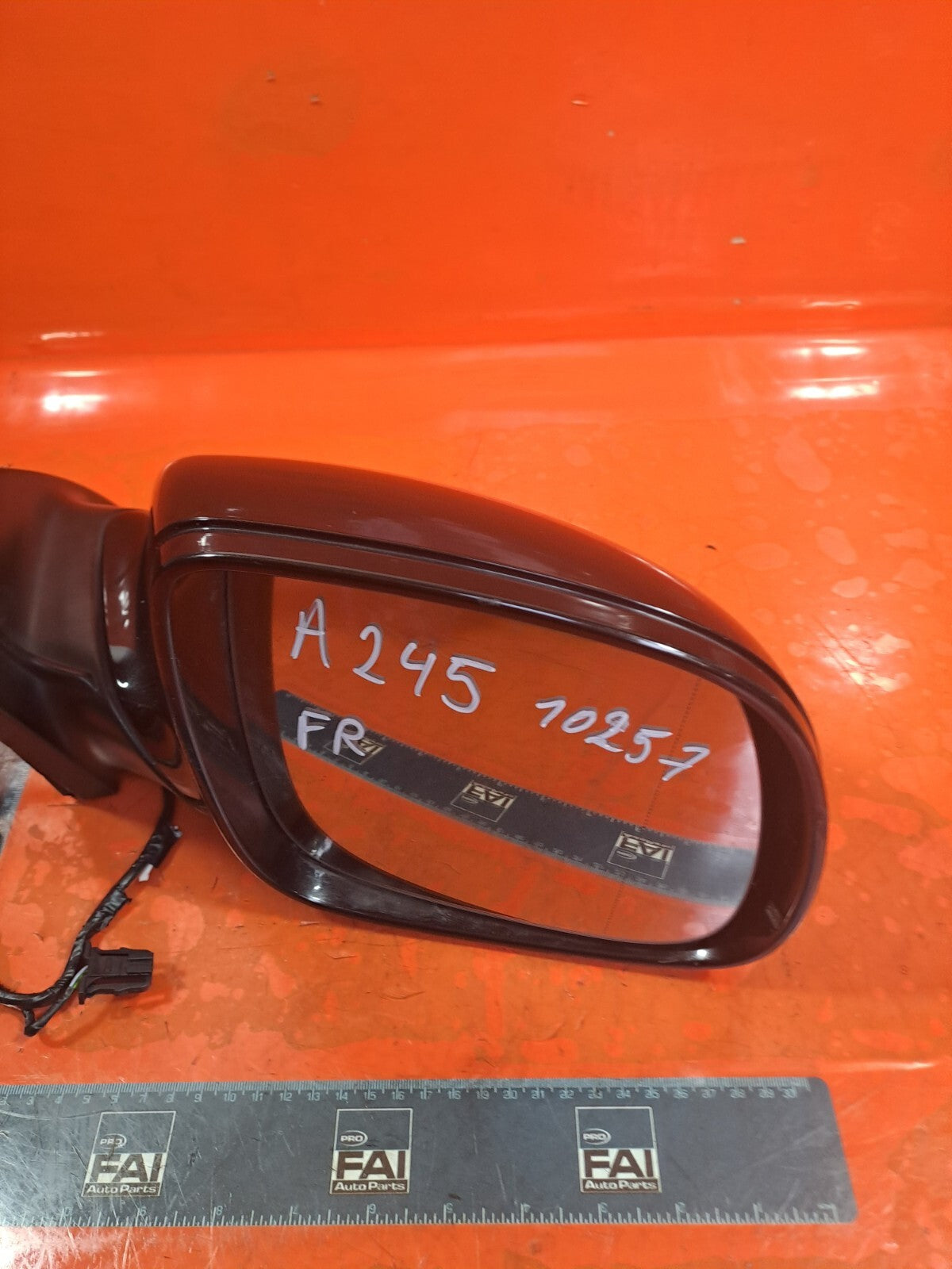 ✅AUDI Q7 S LINE QUATTRO 3.0 DIESEL 2009 FRONT RIGHT MIRROR BLACK 4L2857410R A245 - Image 11