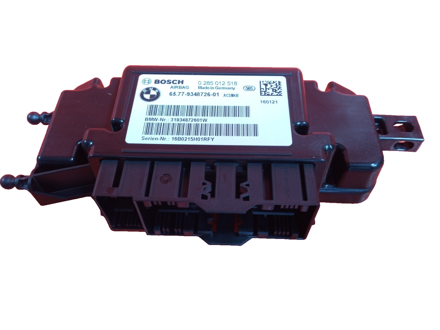 ✅2016 BMW 4 Series F33 Airbag Control Module Unit ECU 9348726 + Warranty A368 - Image 1