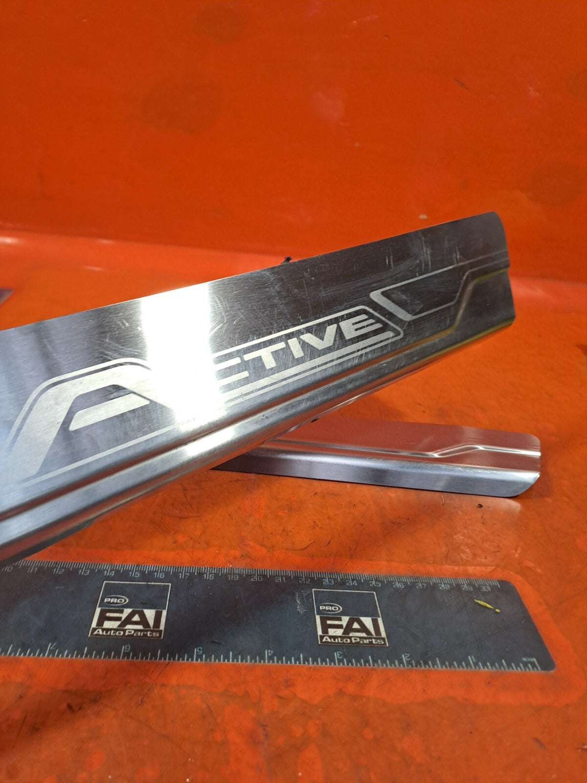 ✅2020 FORD FIESTA ACTIVE 1.0P FRONT SILL DOOR PLATES J1BJ-132K14-AB A247 - Image 6