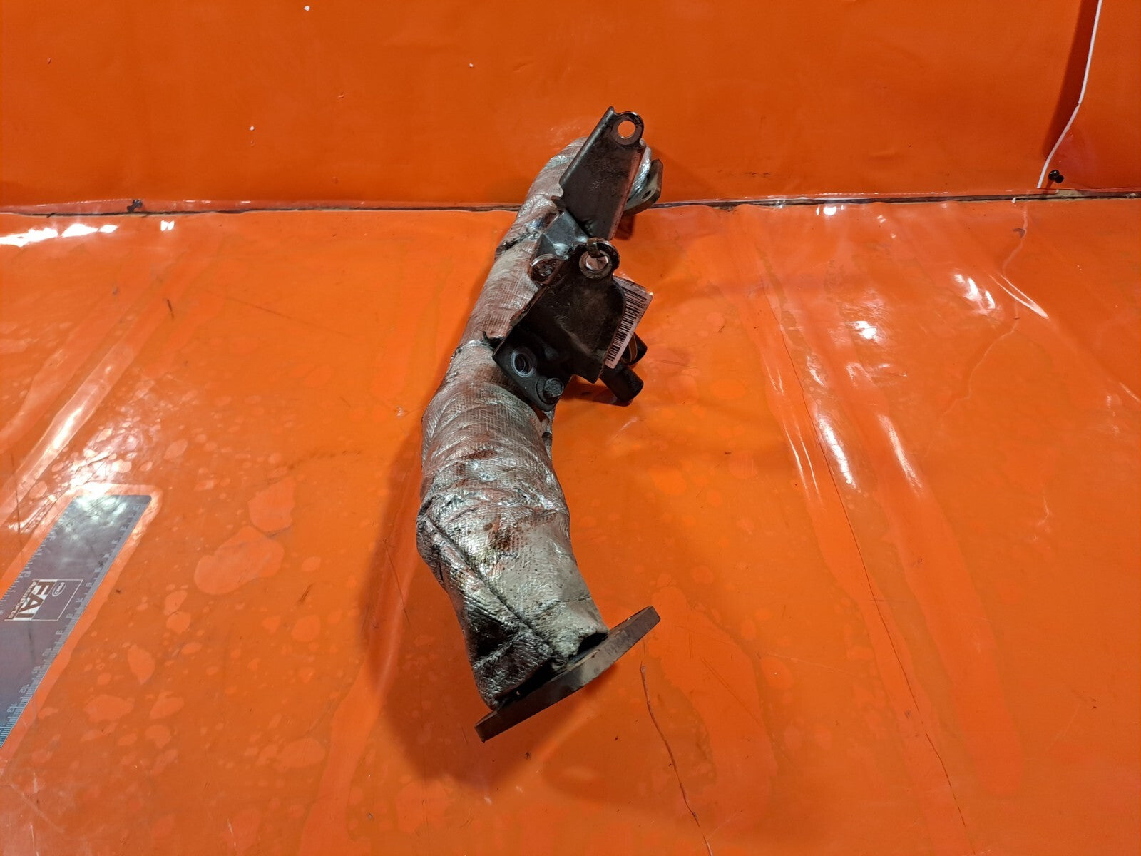 ✅2010 LAND ROVER DISCOVERY 4 L319 EXHAUST MANIFOLD CROSSOVER PIPE 4H2Q-5K229-FB - Image 5
