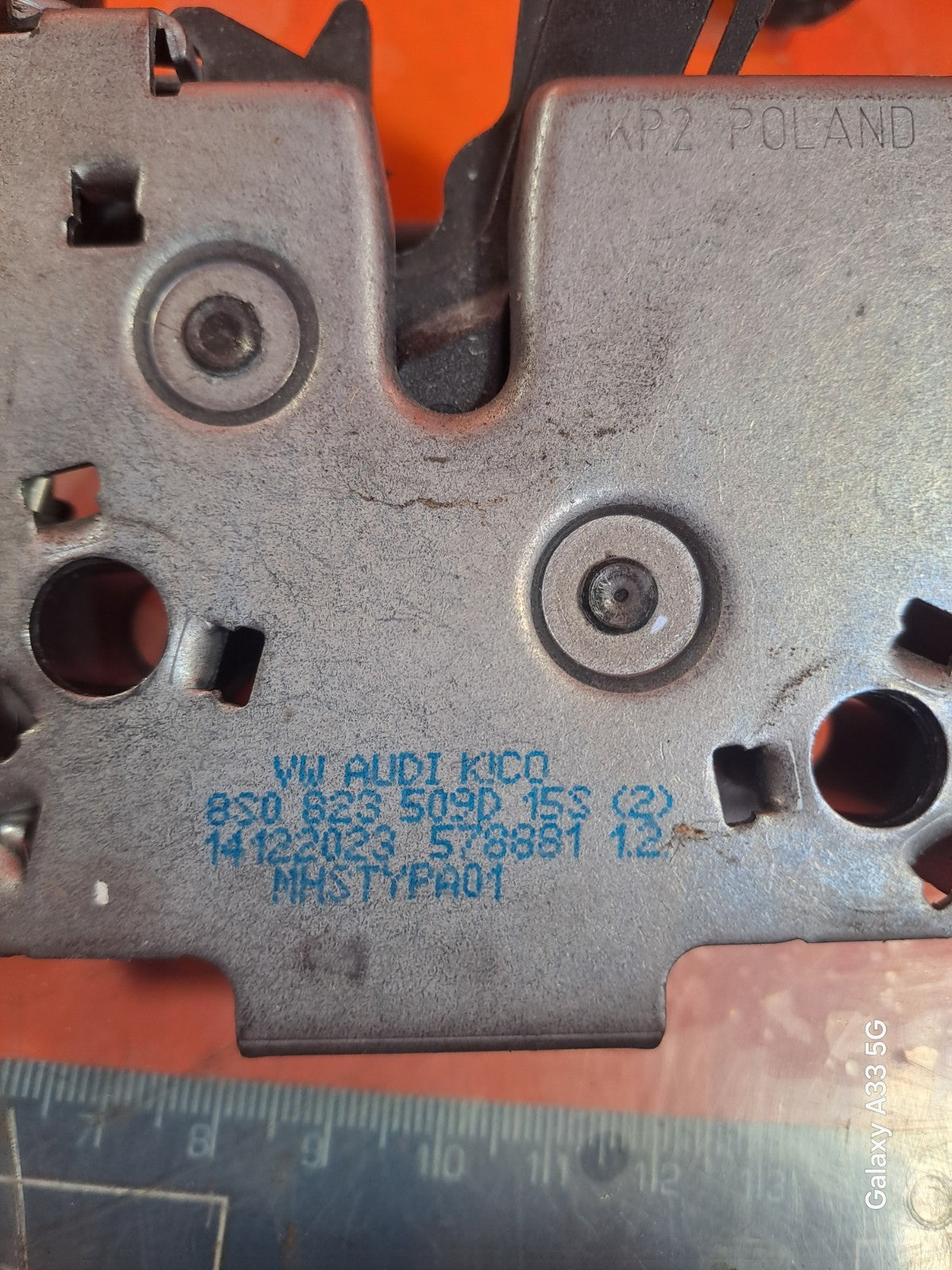 ✅VW POLO LIFE 1.0 PETROL 2024 BONNET CATCH LOCK LATCH 8S0823509D Warranty A310 - Image 12