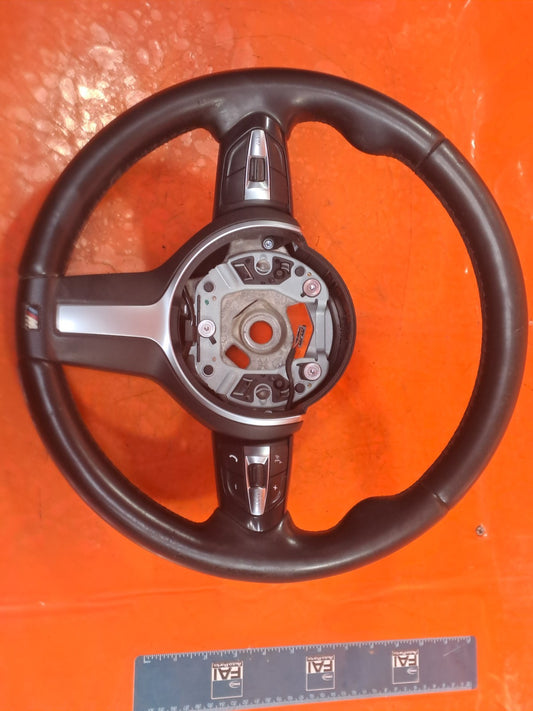 ✅2019 BMW 1 Series F20 M Sport Multifunctional Black Steering Wheel A360 - Image 2