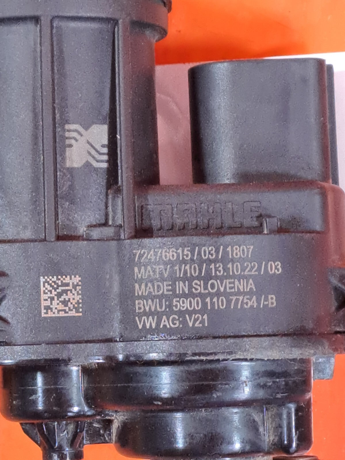 VW TAIGO LIFE 1.0 PETROL 2023 TURBOCHARGER ACTUATOR 72476615 Warranty A219 - Image 5