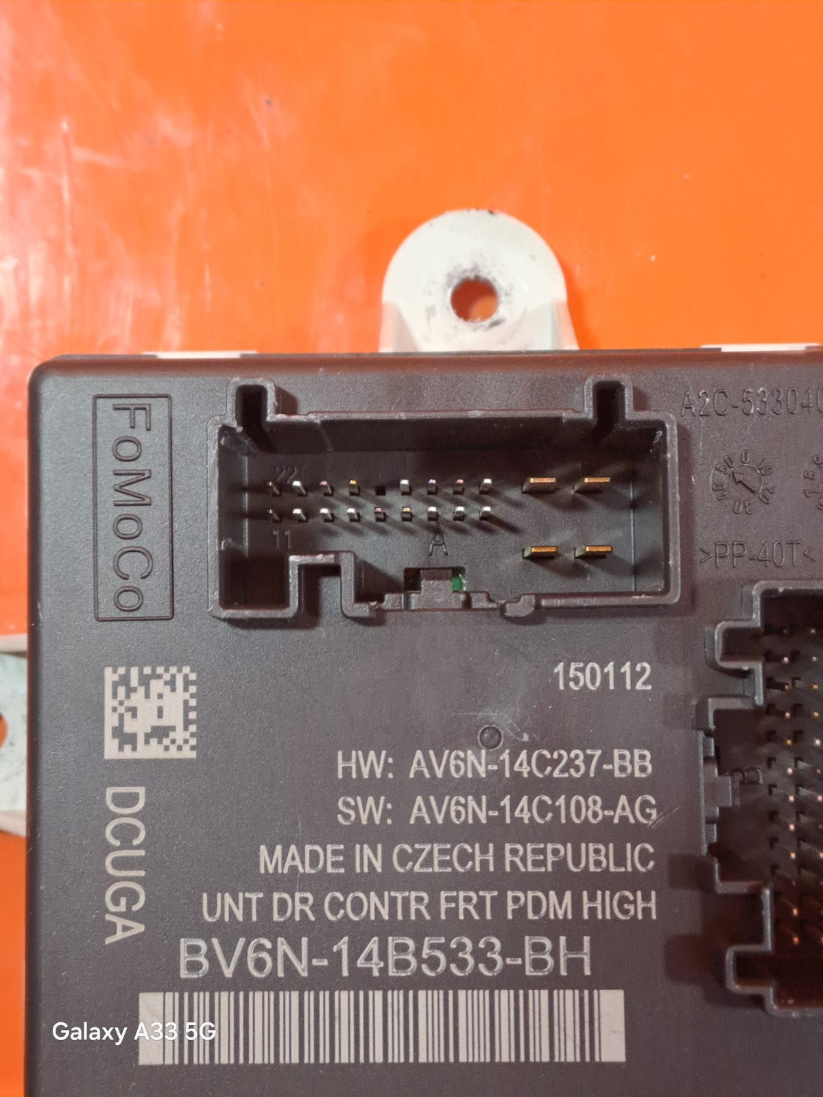 ✅2013 FORD FOCUS MK3 TITANIUM X FRONT LEFT DOOR CONTROL MODULE BV6N-14B533-BH - Image 4