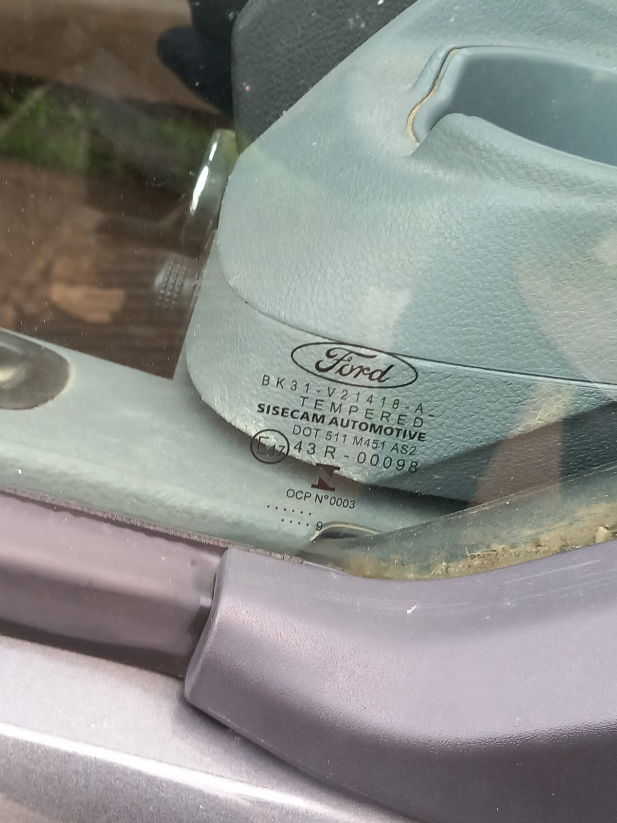 2019 Ford Transit 310 Front Right Quarter Window Glass BK31-V21418-A A424 - Image 5