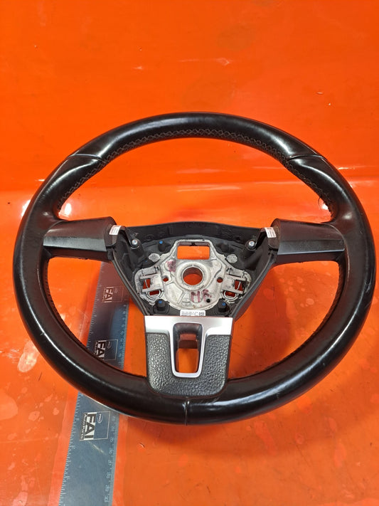 2015 VW TRANSPORTER T30 HIGHLINE 2.0D STEERING WHEEL 7E0419091K + WARRANTY A215 - Image 1