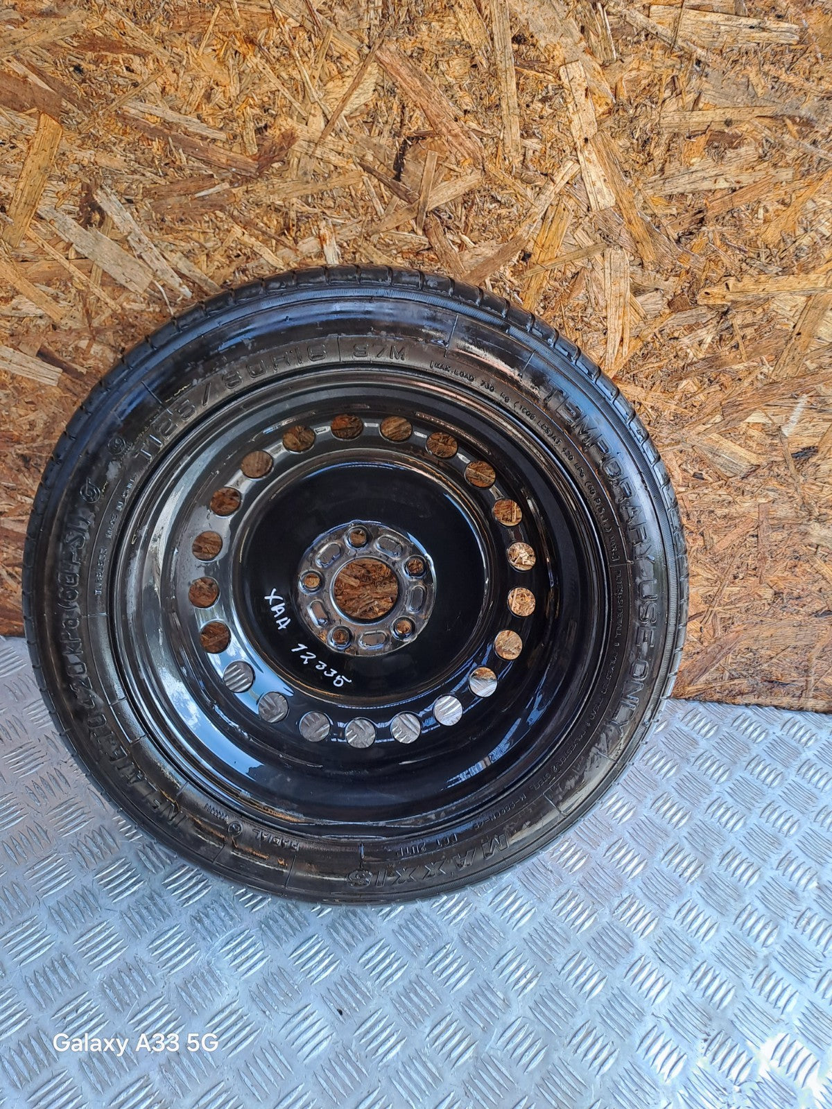 ✅FORD MONDEO MK5 SPACE SAVER SPARE WHEEL T125/80 R16 + WARRANTY xAA - Image 6