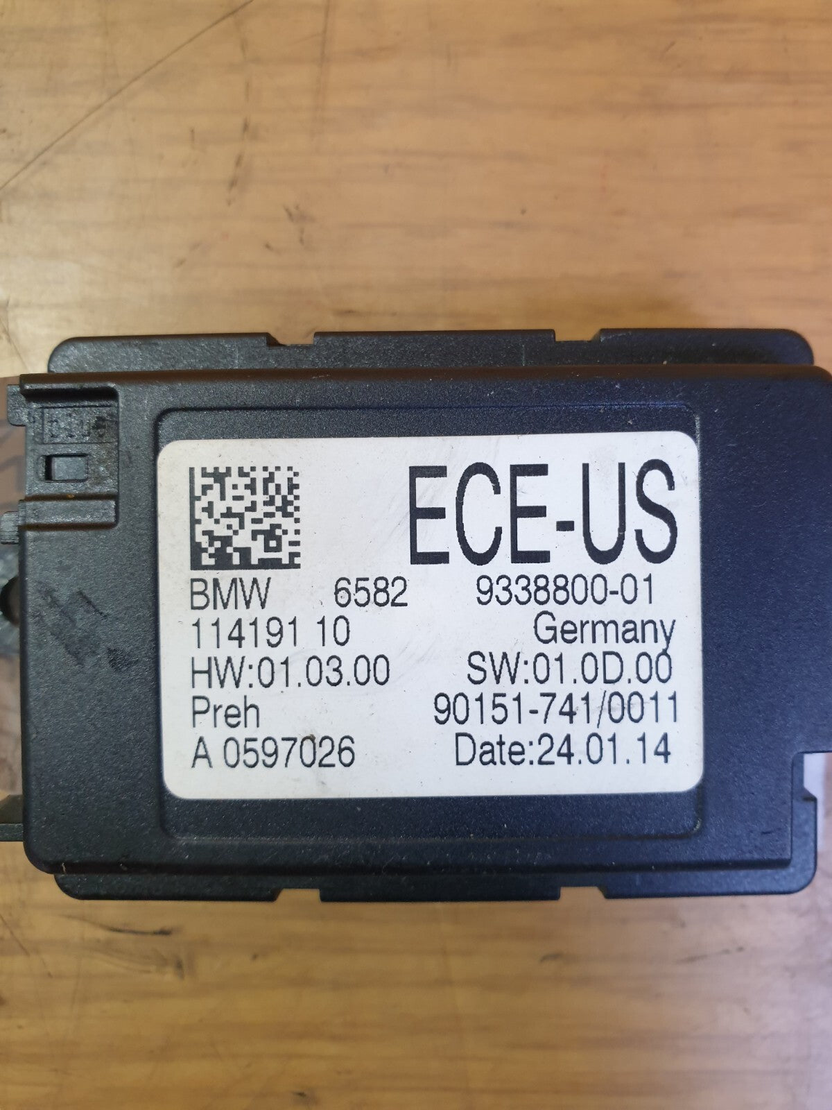 ✅2014 BMW 5 SERIES F11 4.4P TOUCH CONTROL MODULE UNIT 9338800 + WARRANTY A153 - Image 2