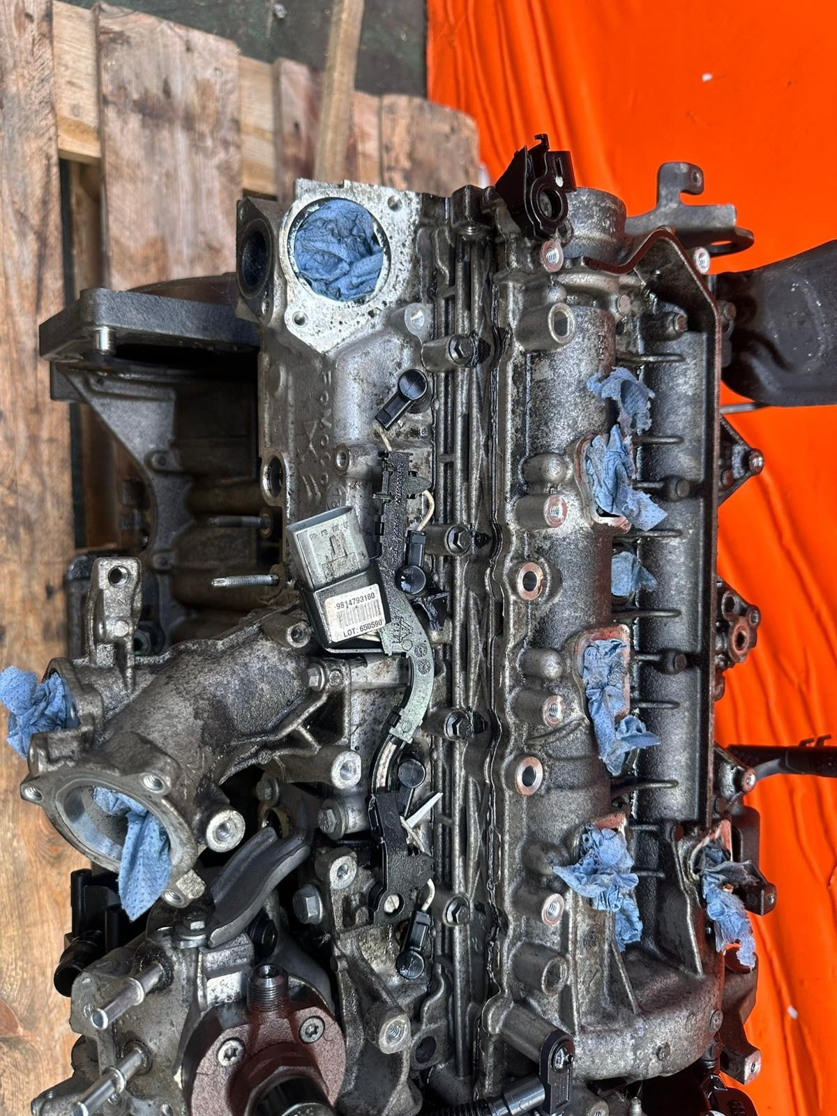 ✅Citroen Berlingo 650 1.5 Diesel 2020 Engine Bare YHW Warranty A381 - Image 12
