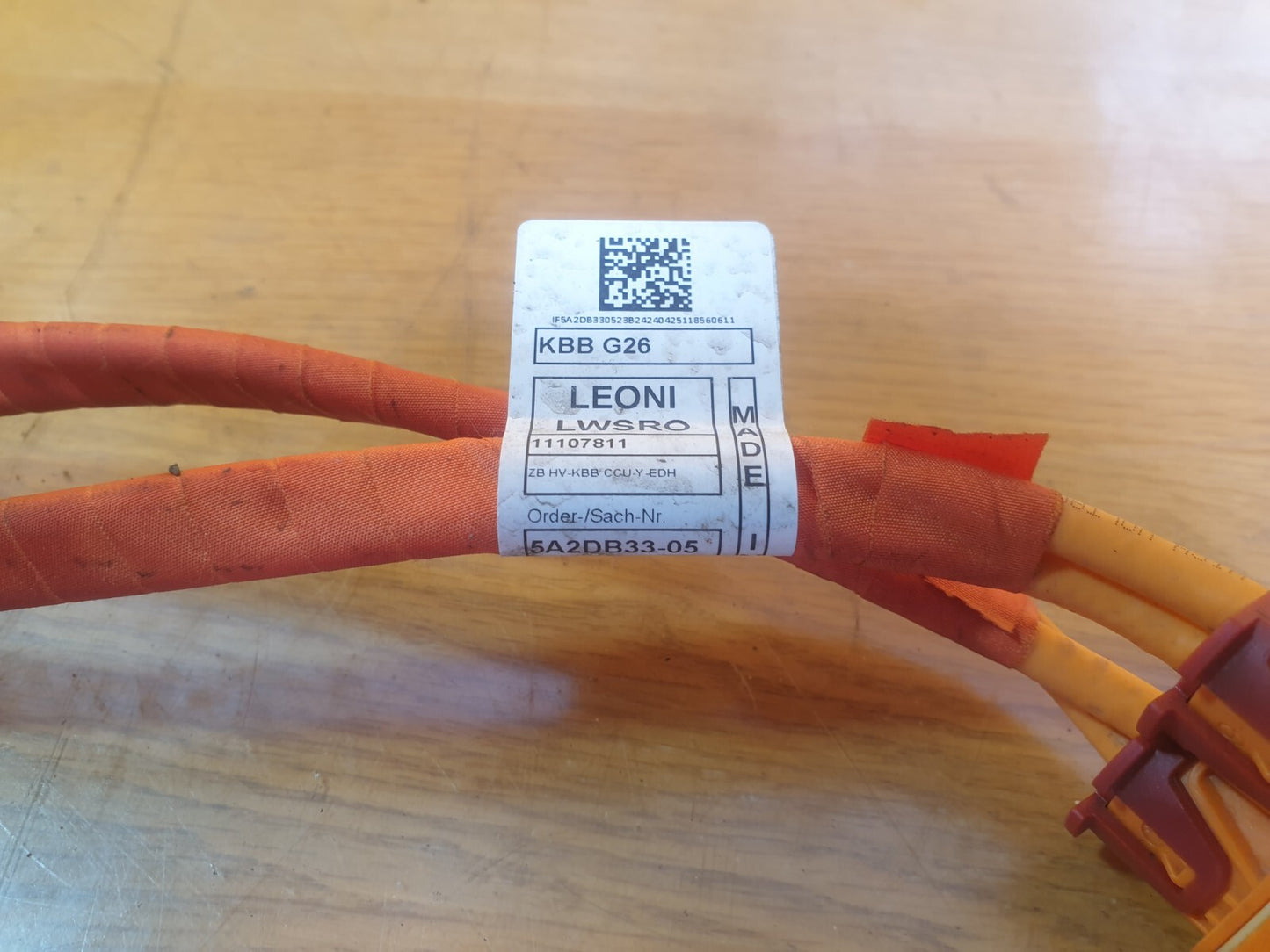 ✅BMW I4 G26 E-DRIVE 40M SPORT 2023 EDH HIGH VOLTAGE CABLE 5A2DB33 Warranty A190 - Image 10