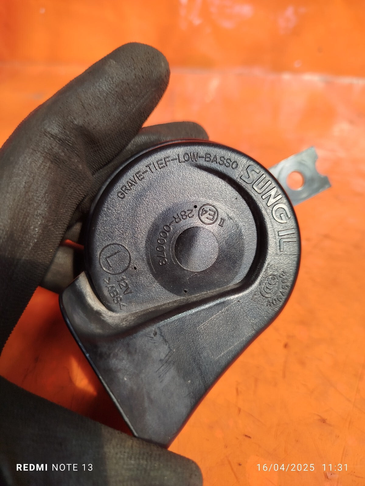 ✅Ssangyong Tivoli Ex 2016 1.6 Diesel Alarm Horns Siren 86550-11013 Warranty A279 - Image 4