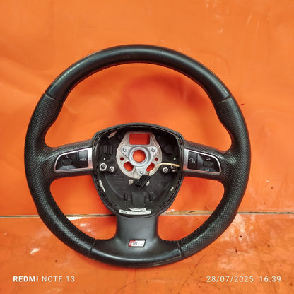 ✅AUDI Q5 S LINE 2.0 DIESEL 2012 MULTIFUNCTION STEERING WHEEL 8P0419091DT A291 - Image 3