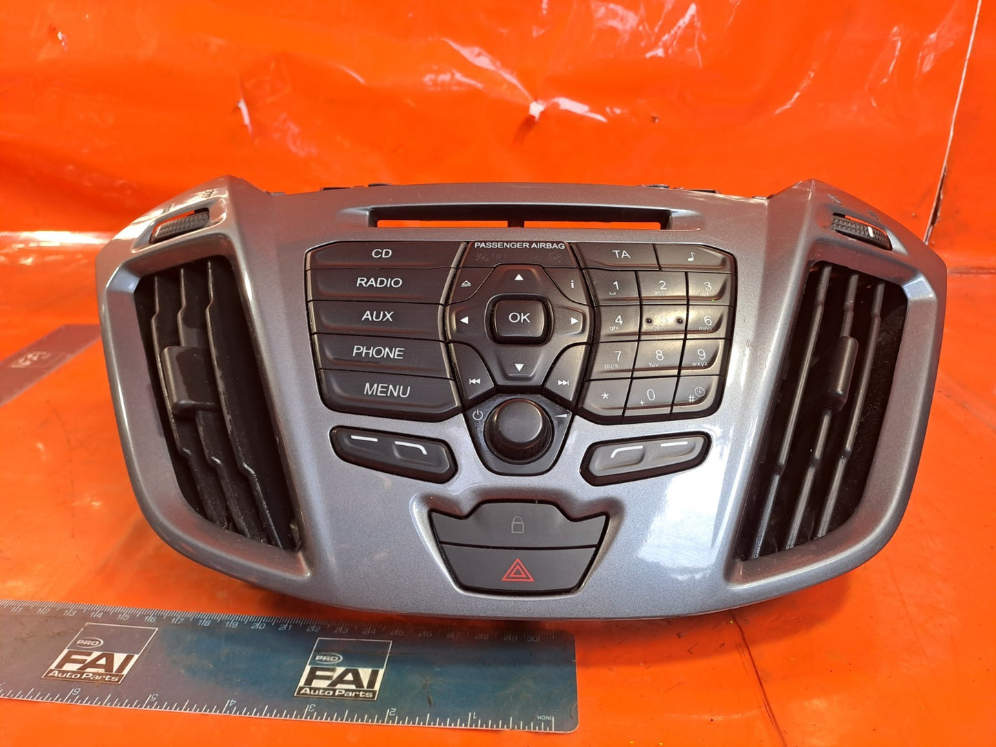 ✅2016 Ford Transit Custom Radio Control Switch BK2T-18K811-BC + Warranty A373 - Image 5