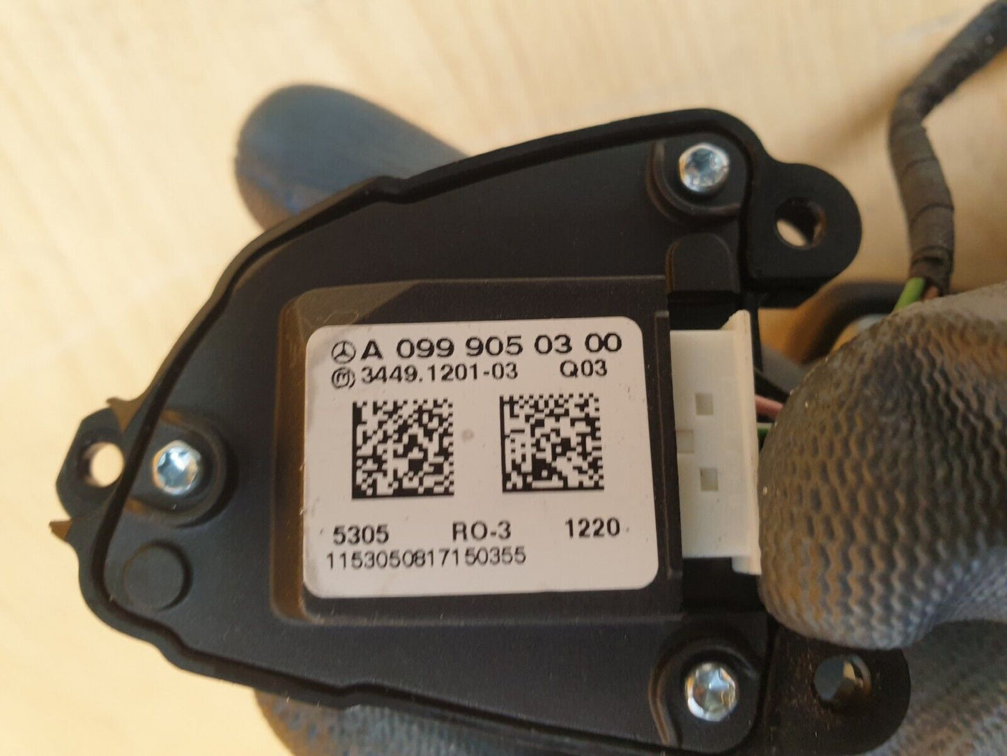 2015 MERCEDES C200 W205 2.0 PET STEERING WHEEL SWITCH & BUTTONS A0999050300 A048