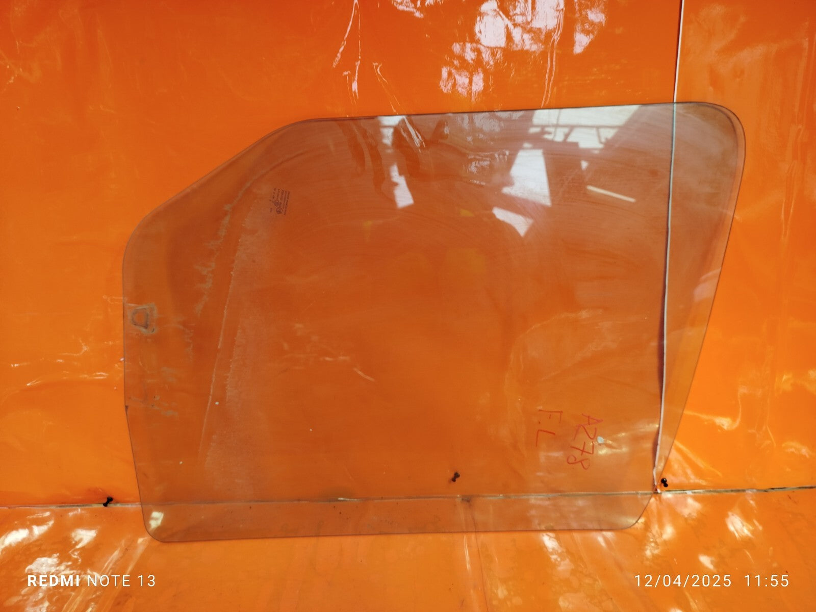 ✅2015 VW CRAFTER 2E 2.0D FRONT LEFT DOOR WINDOW GLASS + WARRANTY A278 - Image 5