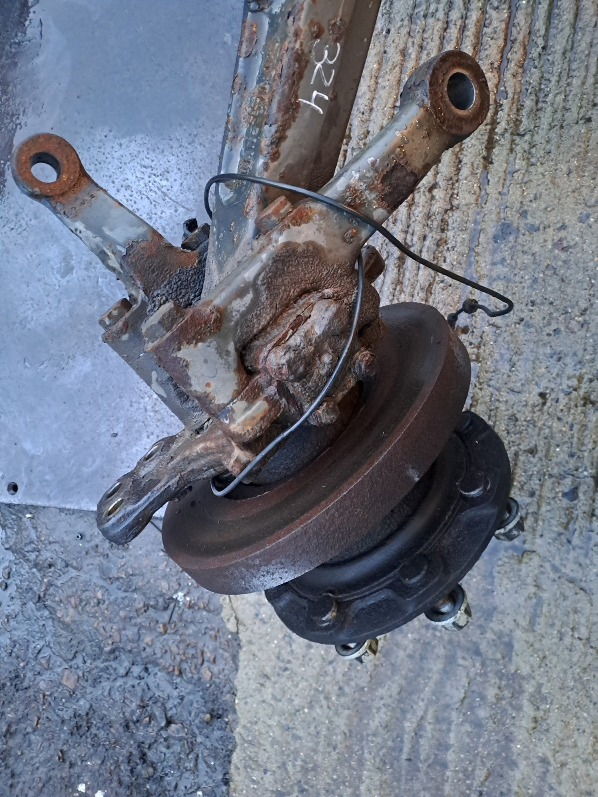 ✅VOLVO FL 5.5 DIESEL 2003 FRONT AXLE Warranty A324 - Image 4