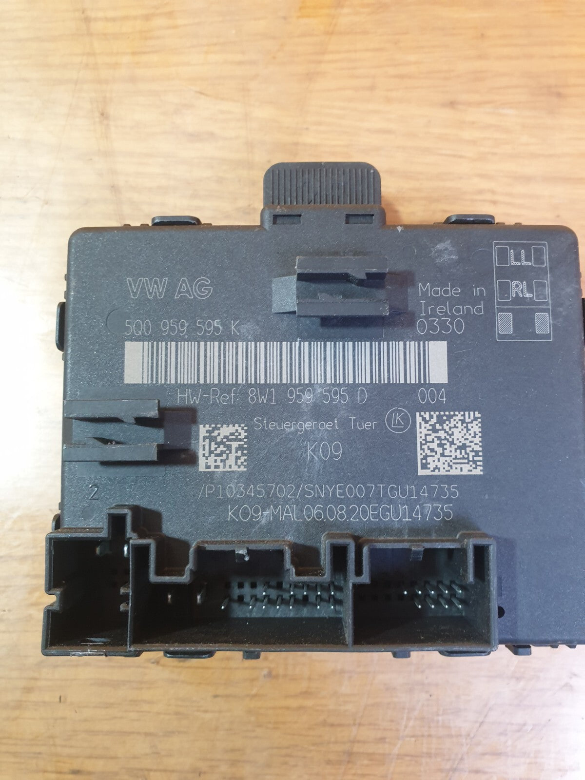 ✅AUDI Q3 S LINE 1.5 PETROL 2020 REAR LEFT DOOR CONTROL MODULE 5Q0959595K - Image 9