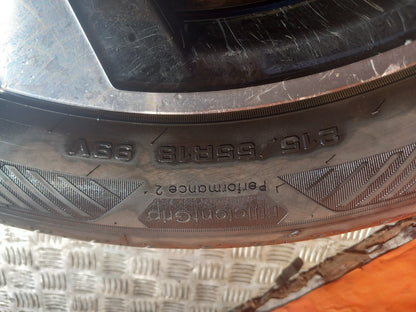 2023 Renault Captur MK2 Alloy Wheel w/ Tyre 215/55 R18 403005075R Warranty A392 - Image 3