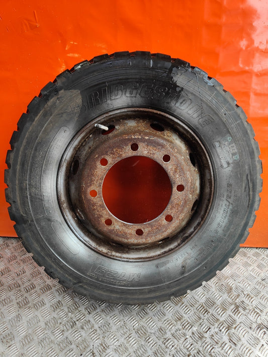 ✅2003 VOLVO FL 5.5D REAR ALLOY WHEEL WITH TYRE 265/70 R19.5 + WARRANTY A324 - Image 1
