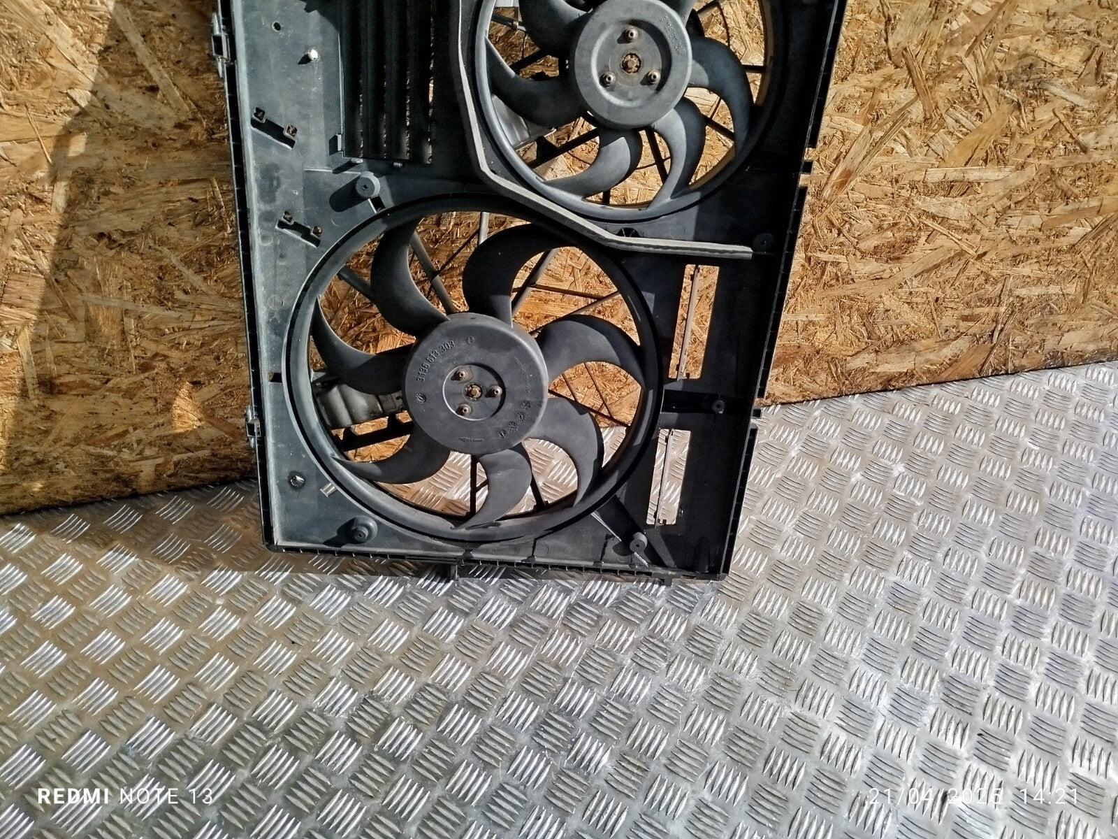 ✅AUDI Q7 S LINE QUATTRO 3.0 DIESEL 2009 RADIATOR FAN 7L0121207D Warranty A245 - Image 3