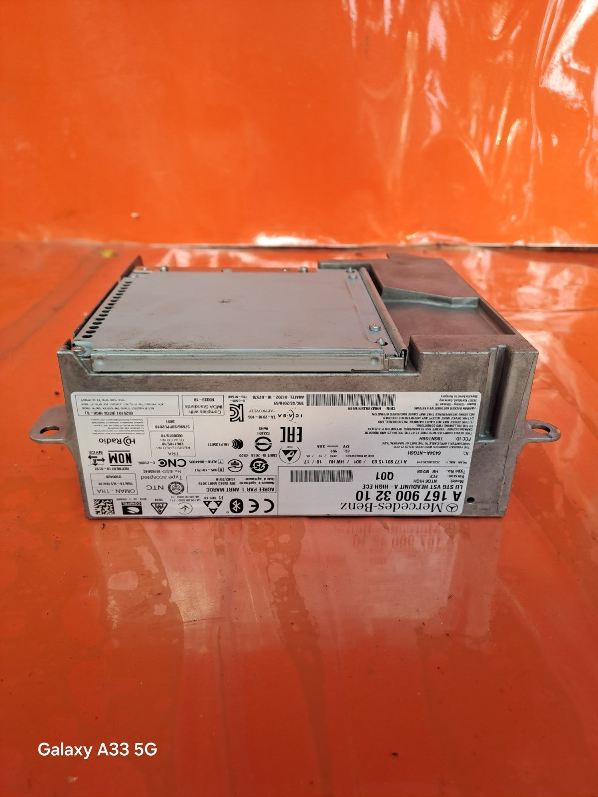 ✅Mercedes A180D W177 2018 1.5 Diesel MULTIMEDIA HEAD UNIT A1679003210 Warranty - Image 5