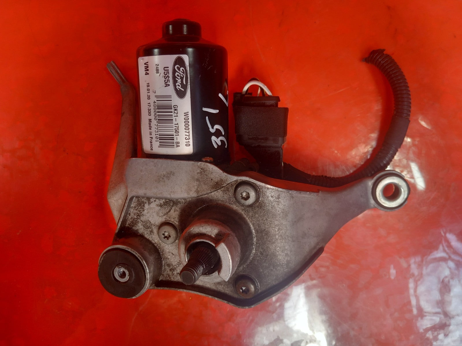 2020 Ford Transit Custom Wiper Motor Front Left GK21-17501-BA Warranty A351 - Image 11