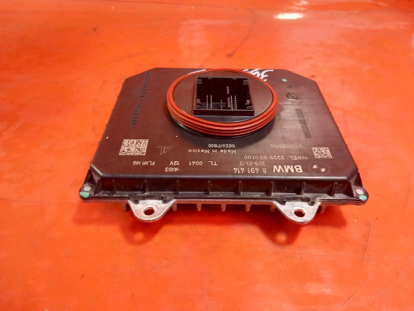 2019 BMW X3 G01 Headlight Control Module 8491414 Warranty A393 - Image 5
