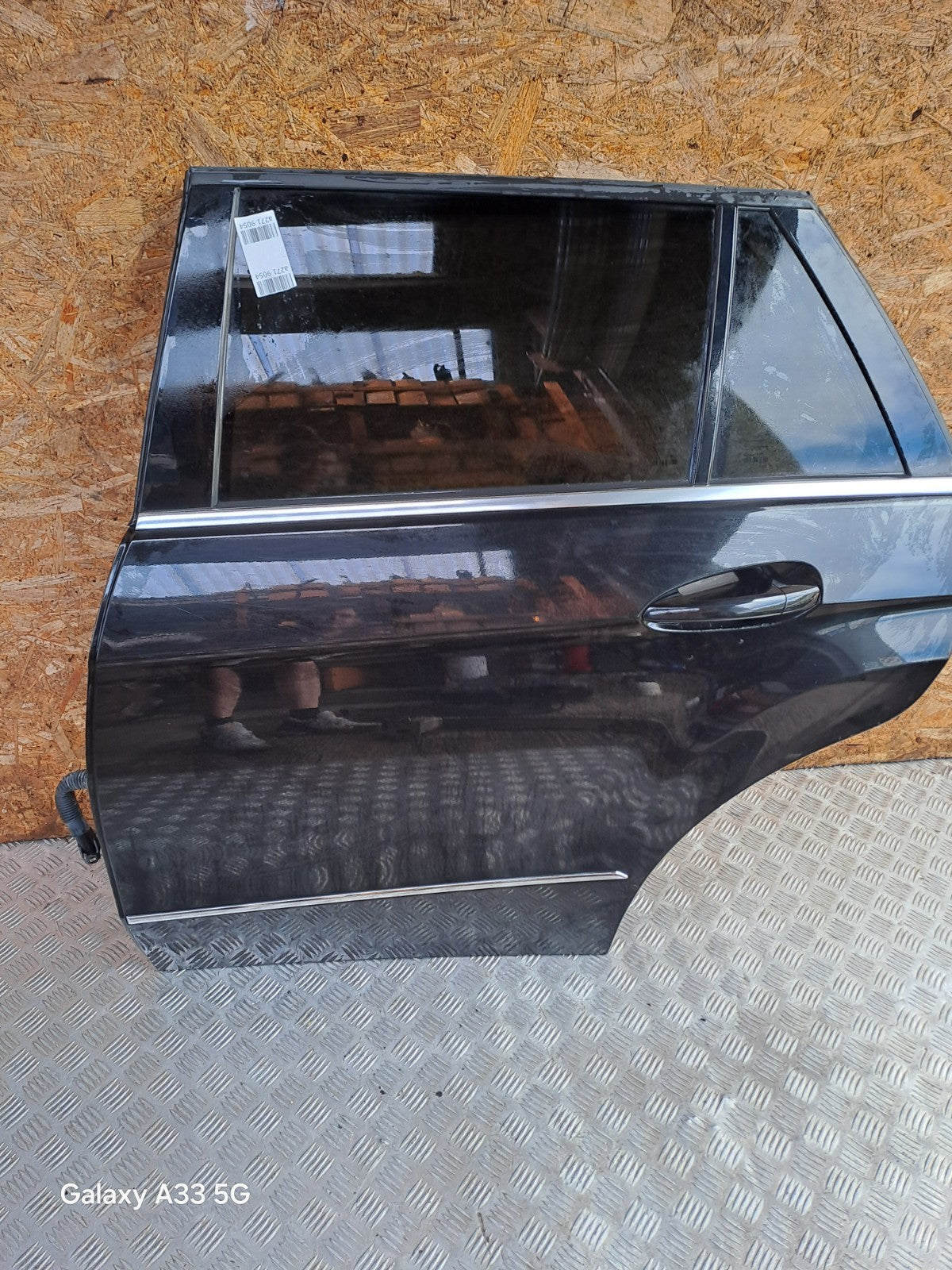 ✅MERCEDES E300 W212 2.1 DIESEL 2013 REAR LEFT DOOR BARE BLACK Warranty A271 - Image 2